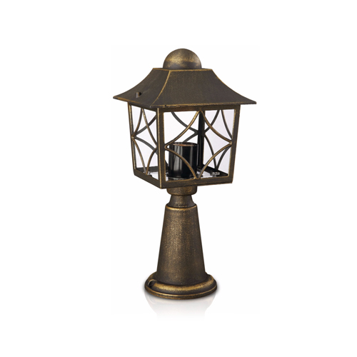 15252 pedestal BlackBrush 1x60W 230V