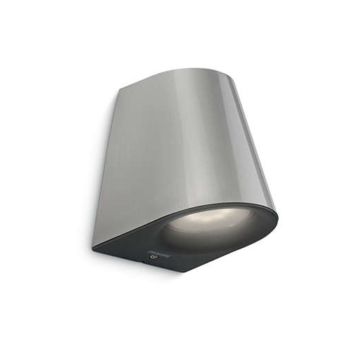Aura wall lantern LED inox 1x4W SELV